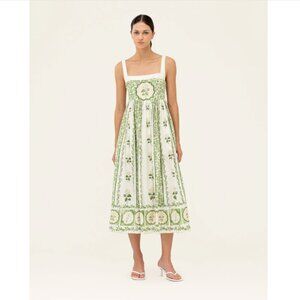 AGUA BY AGUA BENDITA Wild Barbara Midi Dress